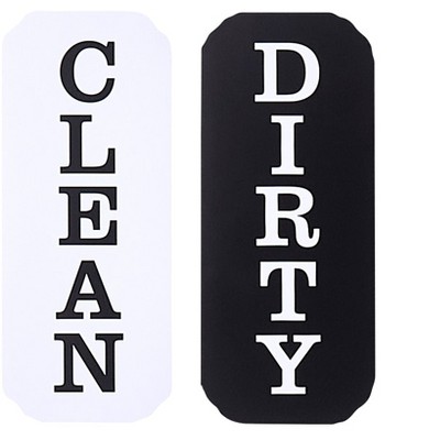 The Lakeside Collection Vintage Laundry Room Storage and Organization Decor Collection - Set of 2 Magnets