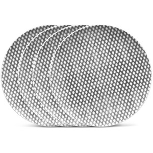 Noritake Hammock Set of 4 Coupe Dots Salad Plates - 1 of 4