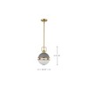 Nuvo Lighting Everton 1 - Light Pendant in  Matte Gray - 2 of 4