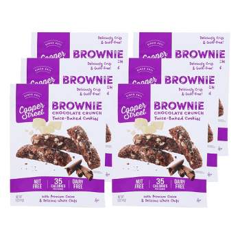 Cooper Street Brownie Chocolate Crunch Twice-Baked Cookies - Case of 6/5 oz