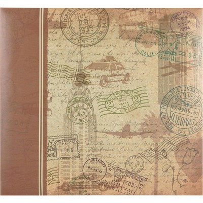 MBI Postmark Travel Post Bound Album 12"x12"