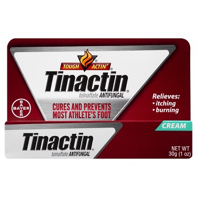 Tinactin Antifungal Cream Tolnaftate Athlete's Foot Treatment - 1oz