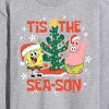 Men's - SpongeBob SquarePants - Tis The Season Long Sleeve Graphic T-Shirt - 2 of 4