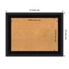 Amanti Art Parlor Framed Corkboard, Natural Cork - 4 of 4