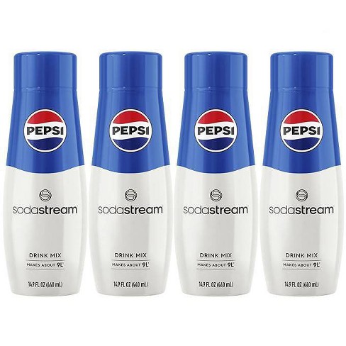 Sodastream Pepsi - 4pk/60oz: Cola Liquid Concentrate, Mix, Soda Flavor ...