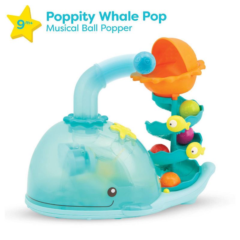 B. play - Musical Ball Popper - Poppity Whale Pop, 4 of 14