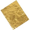 Juvale 200-Pack Gold Foil Candy Wrappers, Gold Candy Wrappers for Chocolate Bars, Gold Aluminum Foil - 3 of 4