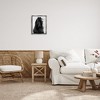 Stupell Industries Black Stallion Horse Portrait Floating Frame Canvas Art - 3 of 4