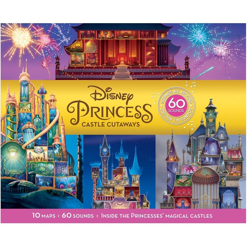 Disney Princess: Castle Cutaways Sounds All Around Sound Book - by  Pi Kids (Mixed Media Product), 1 of 5