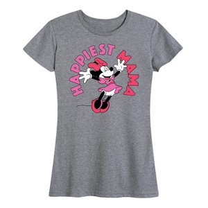 Women's - Disney - Happiest Mama Short Sleeve Graphic T-Shirt - 1 of 4