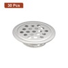 Unique Bargains Stainless Steel Dust-Proof Mesh Hole Circular Soffit Vent 30 Pcs - 3 of 4