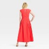 Women's Poplin Midi Dress - A New Day™ - 2 of 3