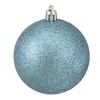 Northlight 16ct Shatterproof 4-Finish Christmas Ball Ornament Set 3” - Turquoise - 3 of 4