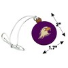 Ashland University Primary Logo Mini Small Tiny Wood Christmas Tree Holiday Ornament - 4 of 4