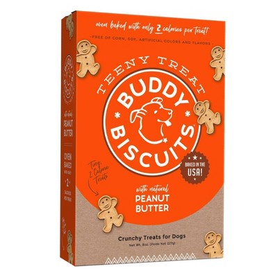 Buddy Biscuits Peanut Butter Puppy Dry Dog Treats - 8oz
