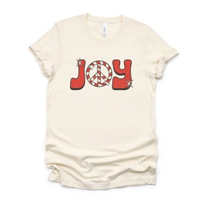 Simply Sage Market Joy Peace Sign Short Sleeve Tee - 1 of 4