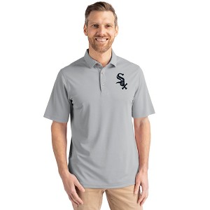 Chicago White Sox Cutter & Buck Virtue Eco Pique Recycled Mens Polo - 1 of 1