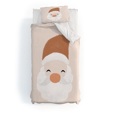 Orara Studio Santa Claus Painting Duvet Cover + Pillow Sham(s) - Deny Designs