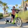NAYSAYE Youth Scooter Kick Scooter for Kids 5+ with Adjustable Handlebar 16" Front and 12" Rear Dual Brakes Inflatable Wheels - 2 of 4