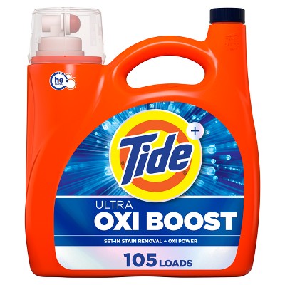 Tide Ultra Oxi Boost HE Deep Cleaning Concentrated Liquid Laundry Detergent