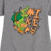 - Teenage Mutant Ninja Turtles - Mikey Graphic Short Sleeve Fleece Dress - 2 of 4