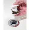 TubShroom (White) The Hair Catcher That Prevents Clogged Tub Drains - 4 of 4