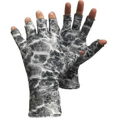 camo fingerless gloves