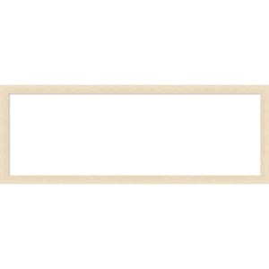 Amanti Art Woodgrain Stripe Blonde Framed Magnetic Dry Erase Board - 1 of 4