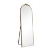 PexFix67"x24"Aluminum alloy side arched full length mirrorr-With Stand - 2 of 4