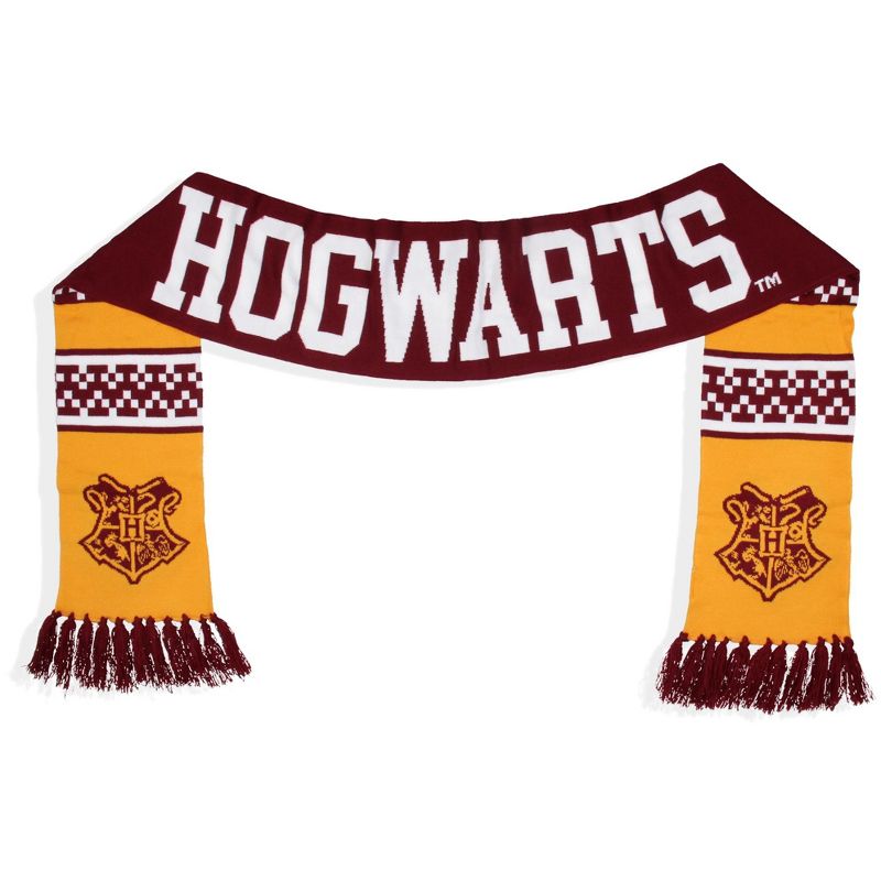 Harry Potter Hogwarts Castle Knit Scarf Multicoloured, 2 of 5