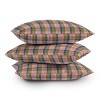 Deny Designs 16"x16" Schatzi Brown Marlene Plaid Fall Spice Throw Pillow - 4 of 4