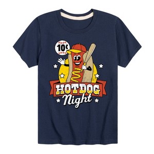 Boys' - Instant Message - Ten Cent Hotdog Night Short Sleeve Graphic T-Shirt - 1 of 4