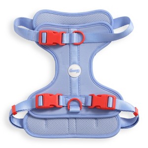 THE LICKER STORE Arlo Adjustable Soft Padded No Pull Pet Harness with 3 Buckles and 3 Leash Clips - 1 of 4