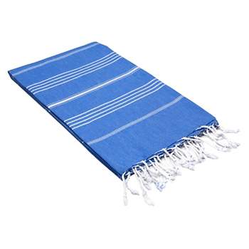 Lucky Pestemal Beach Towel Royal Blue