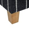 Cole Classics Square Storage Ottoman with Lift Off Top - HomePop - 2 of 4