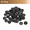 Unique Bargains Wooded Sewing DIY Craft Clothing Sewing Round Buttons 50 Pcs - 3 of 4