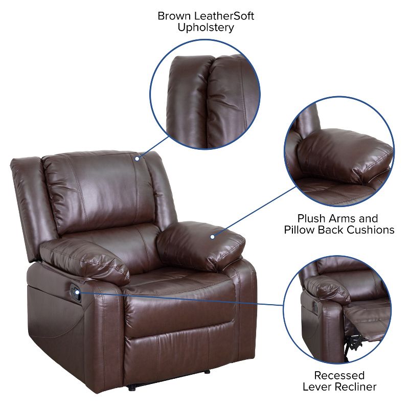Flash Furniture Harmony Series Recliner, 4 of 12