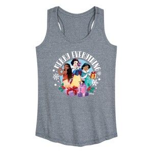 Women's - Disney - Merry Everything Graphic Racerback Tank - 1 of 4