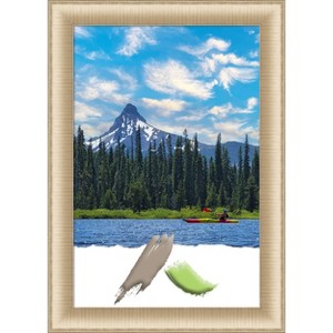Amanti Art Elegant Brushed Honey Picture Frame - 1 of 4
