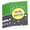 Big Dot of Happiness You Got Served - Tennis - Fill In Baby Shower or Tennis Ball Birthday Party Invitations (8 count) - 2 of 4