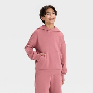 Boys' Fleece Hoodie Sweatshirt - art class™ - 1 of 3
