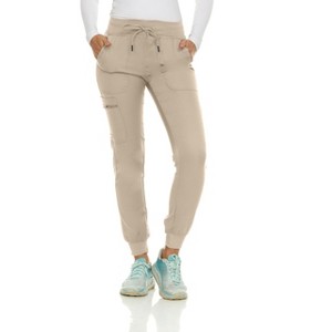 Medichic Women's Stretch Six Pocket Cargo Jogger Scrub Pants - 1 of 4