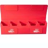 Monster Protectors Magnetic Five Deck Box - Red, Holds 375 Gaming TCGs, Works w Standard & Smaller Size Gaming Trading Cards, Removable Construction - 3 of 4