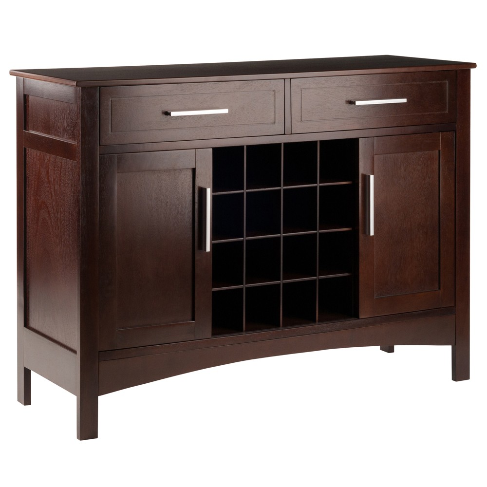Photos - Storage Сabinet Gordon Buffet Cabinet/Sideboard Cappuccino - Winsome