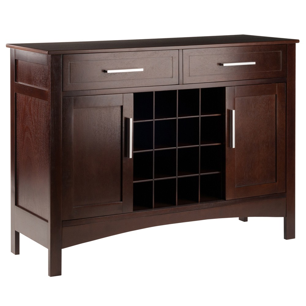 Winsome Wood 40543 Gordon Cabinet Buffet, Walnut