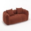 CAVINAS Soft Bean Bag Chair, with High Resilience Foam Core, Comfortable Square Recliner Sofa for Adults and Kids - 4 of 4