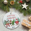 Lomsoe Penguin Christmas Ornament Christmas Tree Ornament Christmas Gifts Ceramic Hanging Ornament Christmas Decor Funny Penguin Lovers Gift - 4 of 4