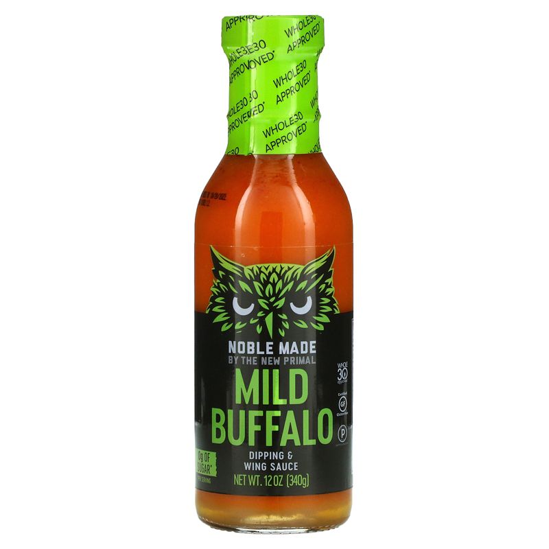 The New Primal Dipping & Wing Sauce, Mild Buffalo, 12 oz (340 g), 1 of 3