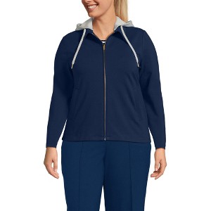 Lands' End Women's Long Sleeve Starfish Jacket - 1 of 4