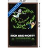 Trends International Rick And Morty - Fear Hole Framed Wall Poster Prints - 3 of 4